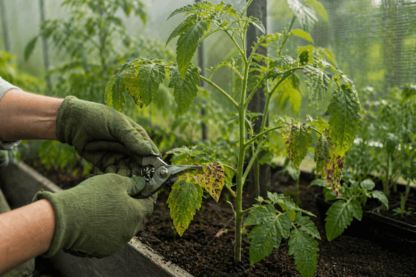 plisen-ve-skleniku-napadena-rostlina-2